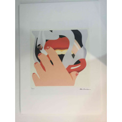 Tom Wesselmann Lithograph off set 50x70 cm certified