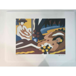 Tom Wesselmann Lithografie off set 50x70 cm gecertificeerd