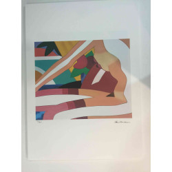 Tom Wesselmann Lithografie off set 50x70 cm gecertificeerd