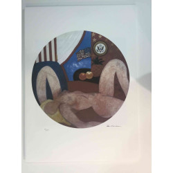 Tom Wesselmann Lithograph off set 50x70 cm certified