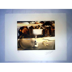 Salvador Dali Lithografie off set 50x65 cm gecertificeerd