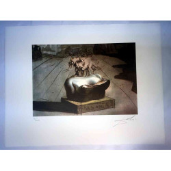 Salvador Dali Lithographie Offset 50x65 cm zertifiziert