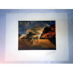 Salvador Dali Lithographie Offset 50x65 cm zertifiziert