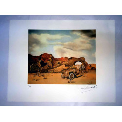Salvador Dali Lithographie Offset 50x65 cm zertifiziert