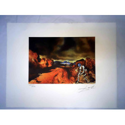Salvador Dali Lithographie Offset 50x65 cm zertifiziert