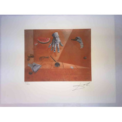 Salvador Dali Lithographie Offset 50x65 cm zertifiziert