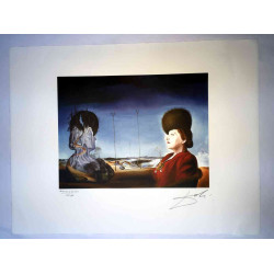 Salvador Dali Lithographie Offset 50x65 cm zertifiziert