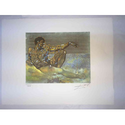 Salvador Dali Lithographie Offset 50x65 cm zertifiziert