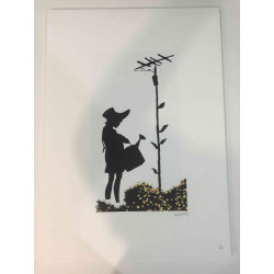Banksy Lithografie offset 50x70 cm POW-editie