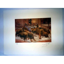 Salvador Dali Lithographie Offset 50x65 cm zertifiziert