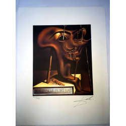 Salvador Dali Lithographie Offset 50x65 cm zertifiziert