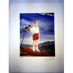 Salvador Dali Lithographie Offset 50x65 cm zertifiziert