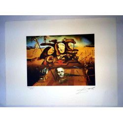 Salvador Dali Lithographie Offset 50x65 cm zertifiziert