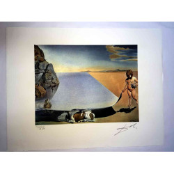Salvador Dali Lithographie Offset 50x65 cm zertifiziert