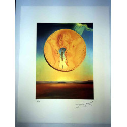 Salvador Dali Lithografie off set 50x65 cm gecertificeerd