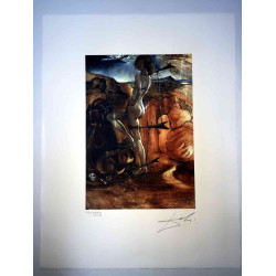 Salvador Dali Lithographie Offset 50x65 cm zertifiziert