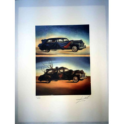Salvador Dali Lithographie Offset 50x65 cm zertifiziert