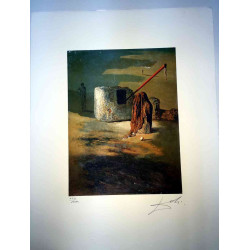 Salvador Dali Lithographie Offset 50x65 cm zertifiziert