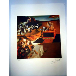 Salvador Dali Lithographie Offset 50x65 cm zertifiziert
