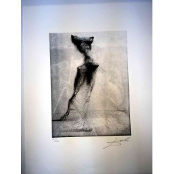 Salvador Dali Lithographie Offset 50x65 cm zertifiziert