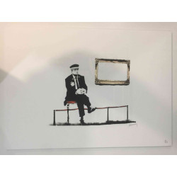 Banksy Lithografie offset 50x70 cm POW-editie