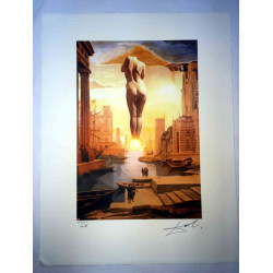 Setul de litografie Salvador Dali 50x65 cm certificat