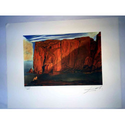 Litografická súprava Salvador Dali certifikovaná 50x65 cm
