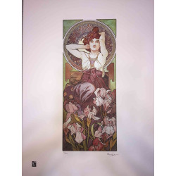 Set de litografía Alphonse Mucha 50x70 cm