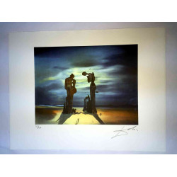 Salvador Dali Lithographie Offset 50x65 cm zertifiziert