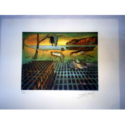 Salvador Dalí Litografía off set 50x65 cm certificado