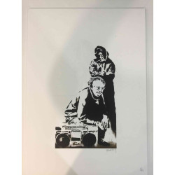 Banksy Lithografie offset 50x70 cm POW-editie