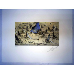 Litografická sada Salvador Dali s certifikací 50x65 cm