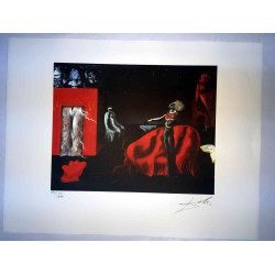 Litografická sada Salvador Dali s certifikací 50x65 cm