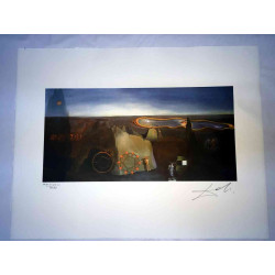 Litografia Salvador Dali off set 50x65 cm certificada