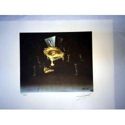 Salvador Dalí Litografía off set 50x65 cm certificado