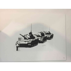 Banksy Lithografie offset 50x70 cm POW-editie