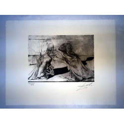 Conjunt de litografia de Salvador Dalí 50x65 cm certificat
