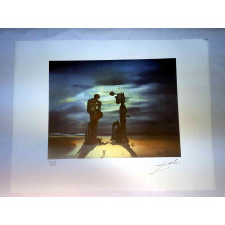 Salvador Dali Litografia off set cm 50x65   certificata