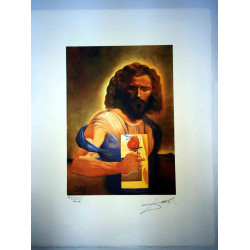 Litografická súprava Salvador Dali certifikovaná 50x65 cm