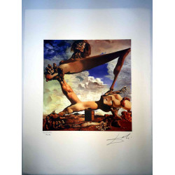 Salvador Dali Litografia off set cm 50x65   certificata