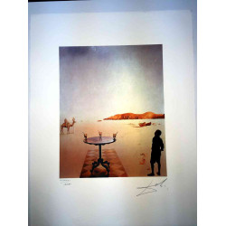 Salvador Dali Litografia off set cm 50x65   certificata