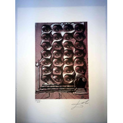 Litografická súprava Salvador Dali certifikovaná 50x65 cm
