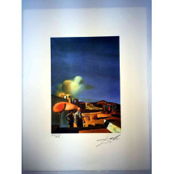 Salvador Dali Lithographie hors set 50x65 cm certifiée
