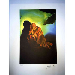 Litografia Salvador Dali off set 50x65 cm certificada