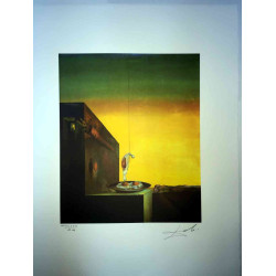 Salvador Dali Off set lithograph cm 50x65 certified