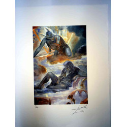 Setul de litografie Salvador Dali 50x65 cm certificat