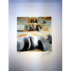 Litografická sada Salvador Dali s certifikací 50x65 cm
