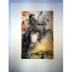 Salvador Dali 50x65 cm-ko litografia-sorta ziurtatua