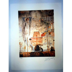 Salvador Dali Lithographie Offset 50x65 cm zertifiziert