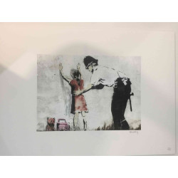 Banksy Lithograph off set 50x70 cm POW edition